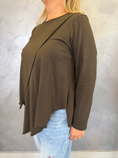 Blusa Wendy Sophie Marrone