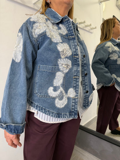 Giubbotto Jolanda Jeans Scuro