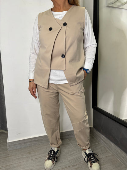Pantalone 158C Ely Beige