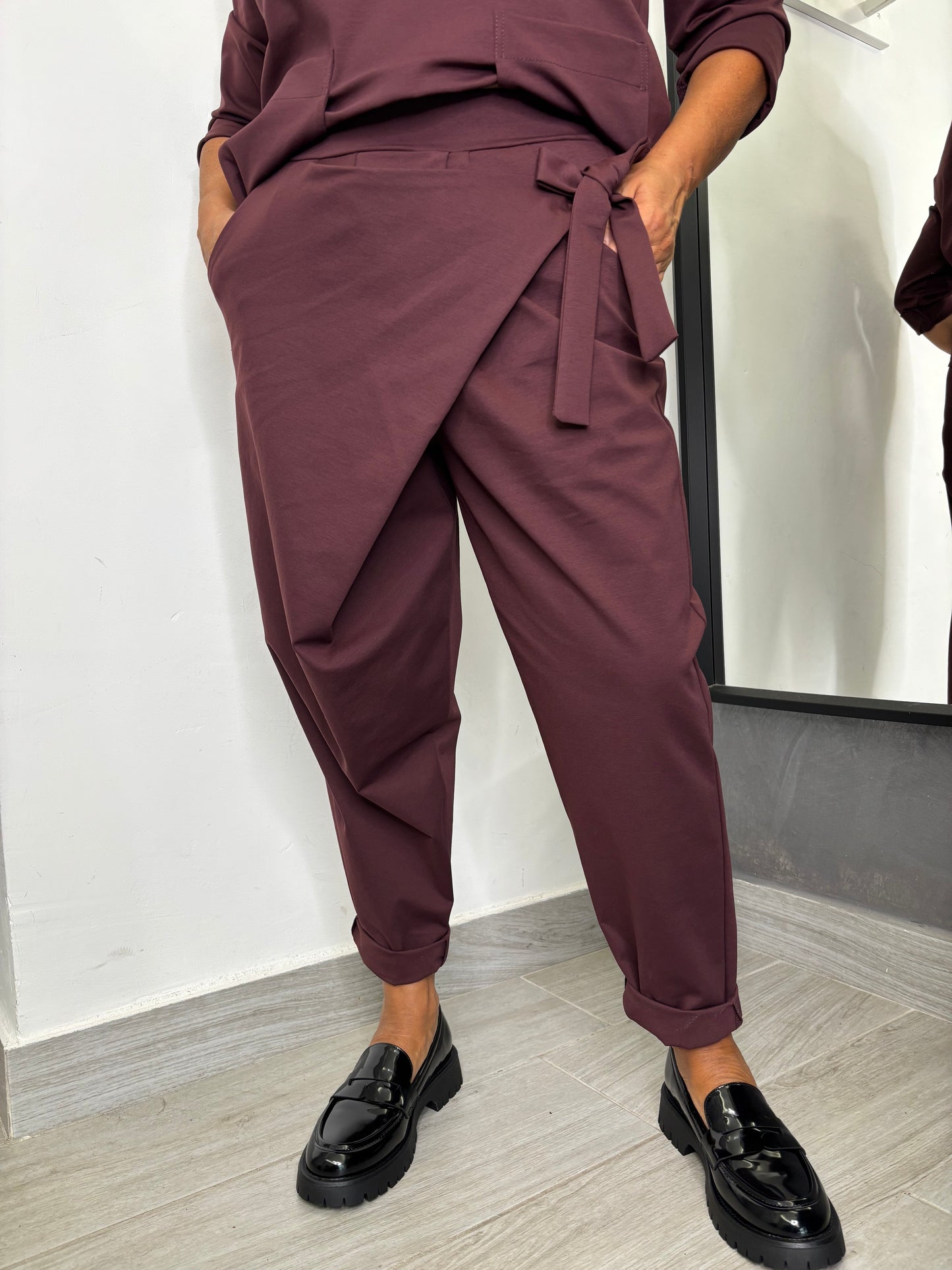 Pantalone Sun Pareo Burgundy