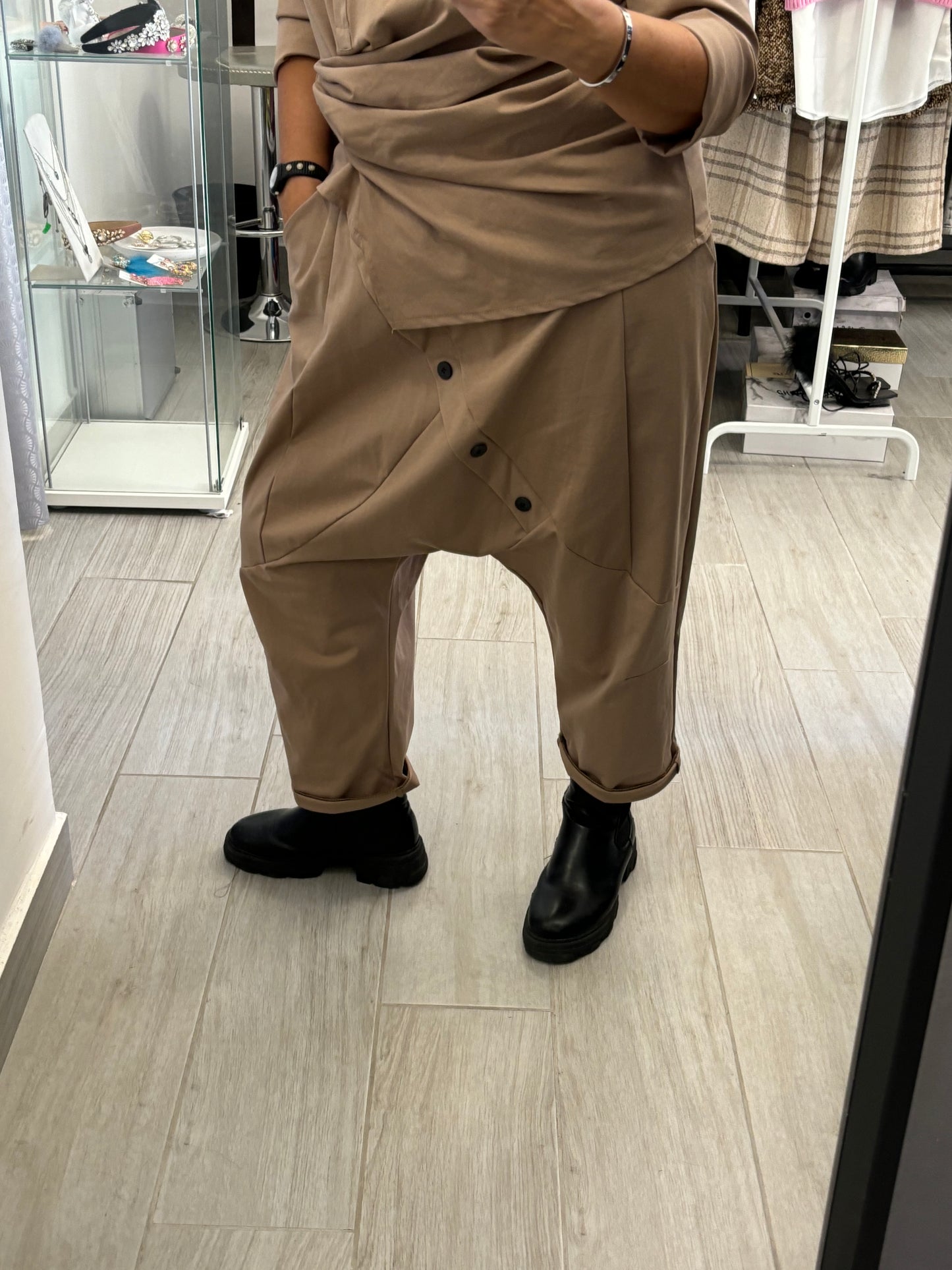 Pantalone Sun Andrew Beige Scuro