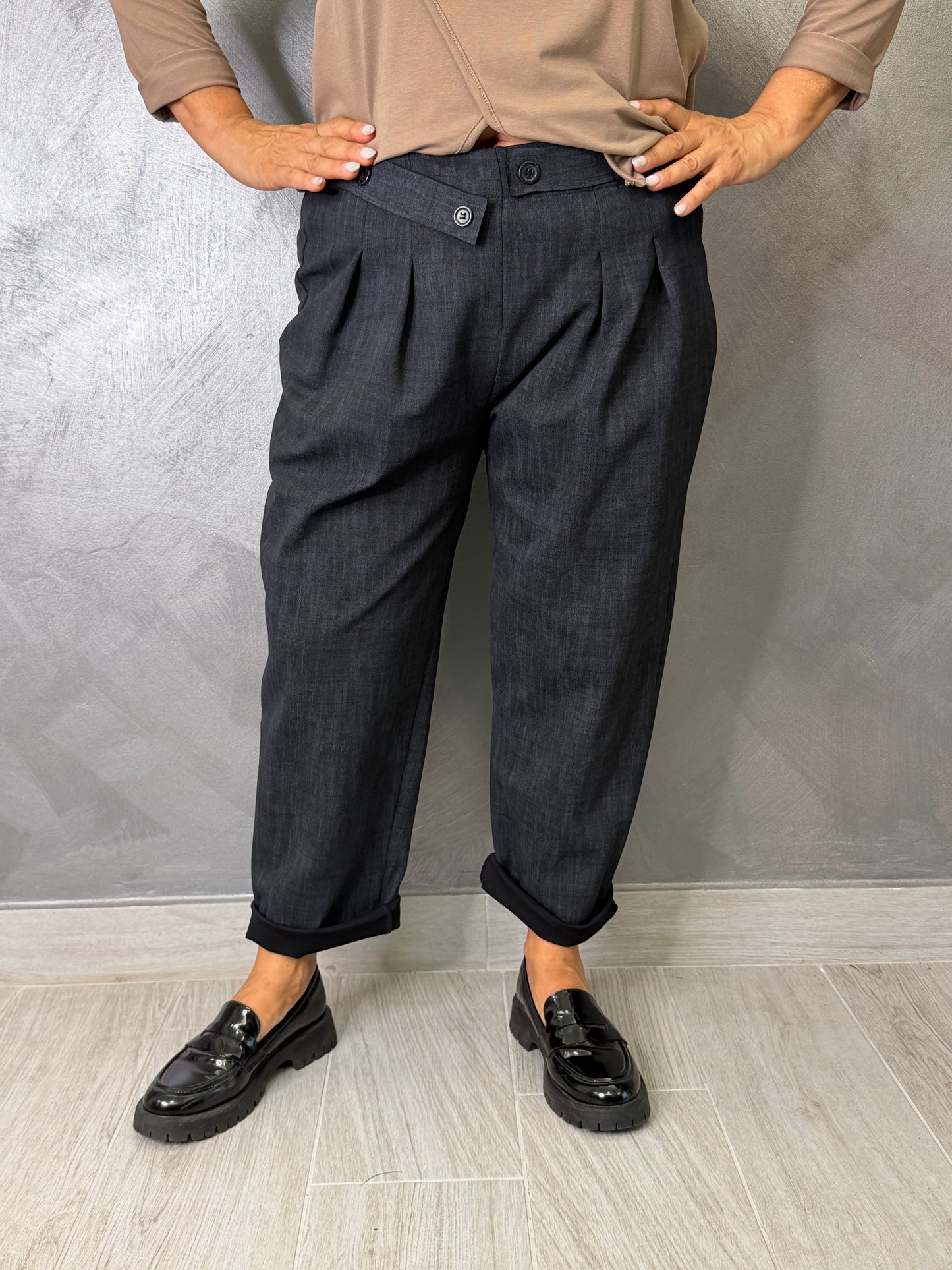 Pantalone 158C Emily Nero