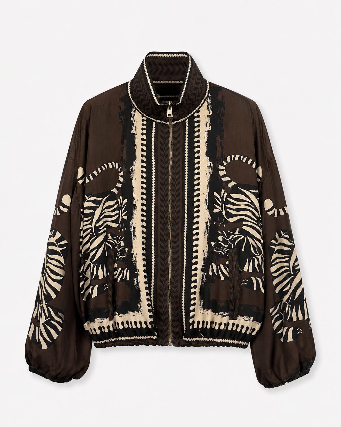 Bomber Marrone Fantasia