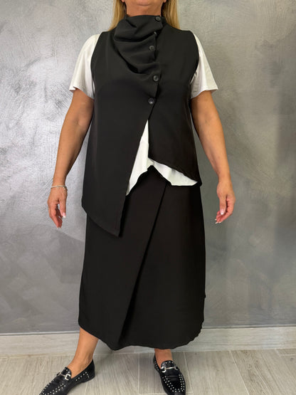Gilet Aurea Nero
