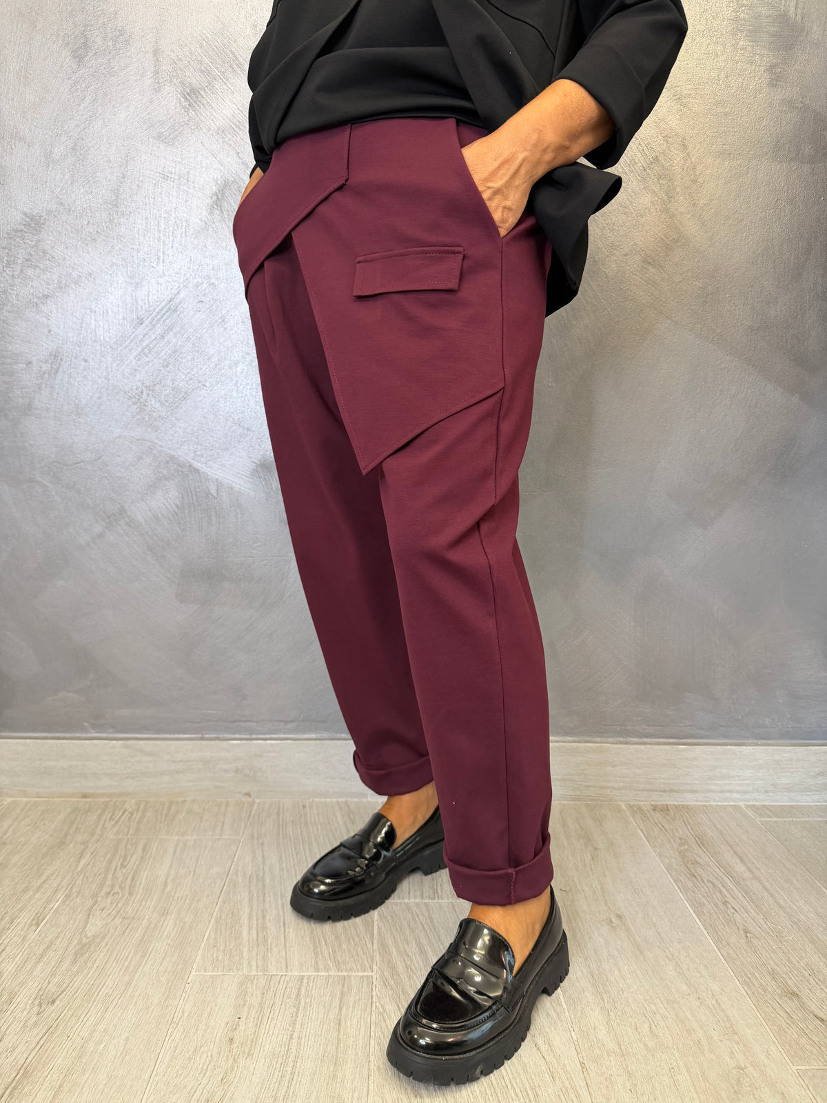 Pantalone 158C Altea Burgundy