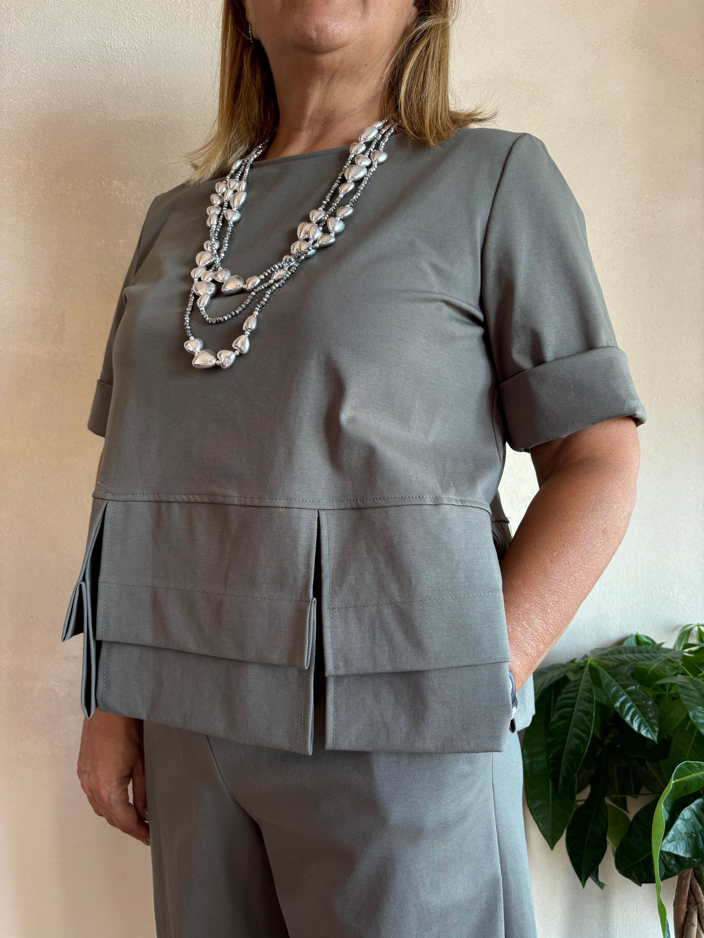 Casacca Sun Cindy Verde Militare