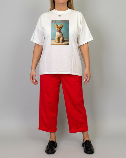 Pantalone Sun Jason Rosso