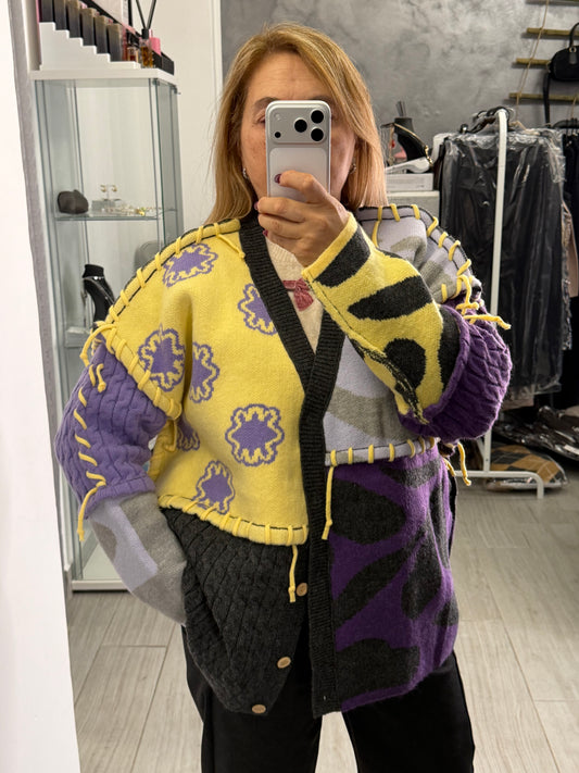 Cardigan Madacascar Grey