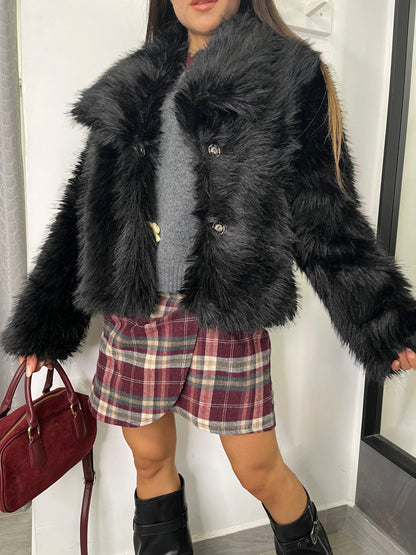 Pelliccia Nora Nera