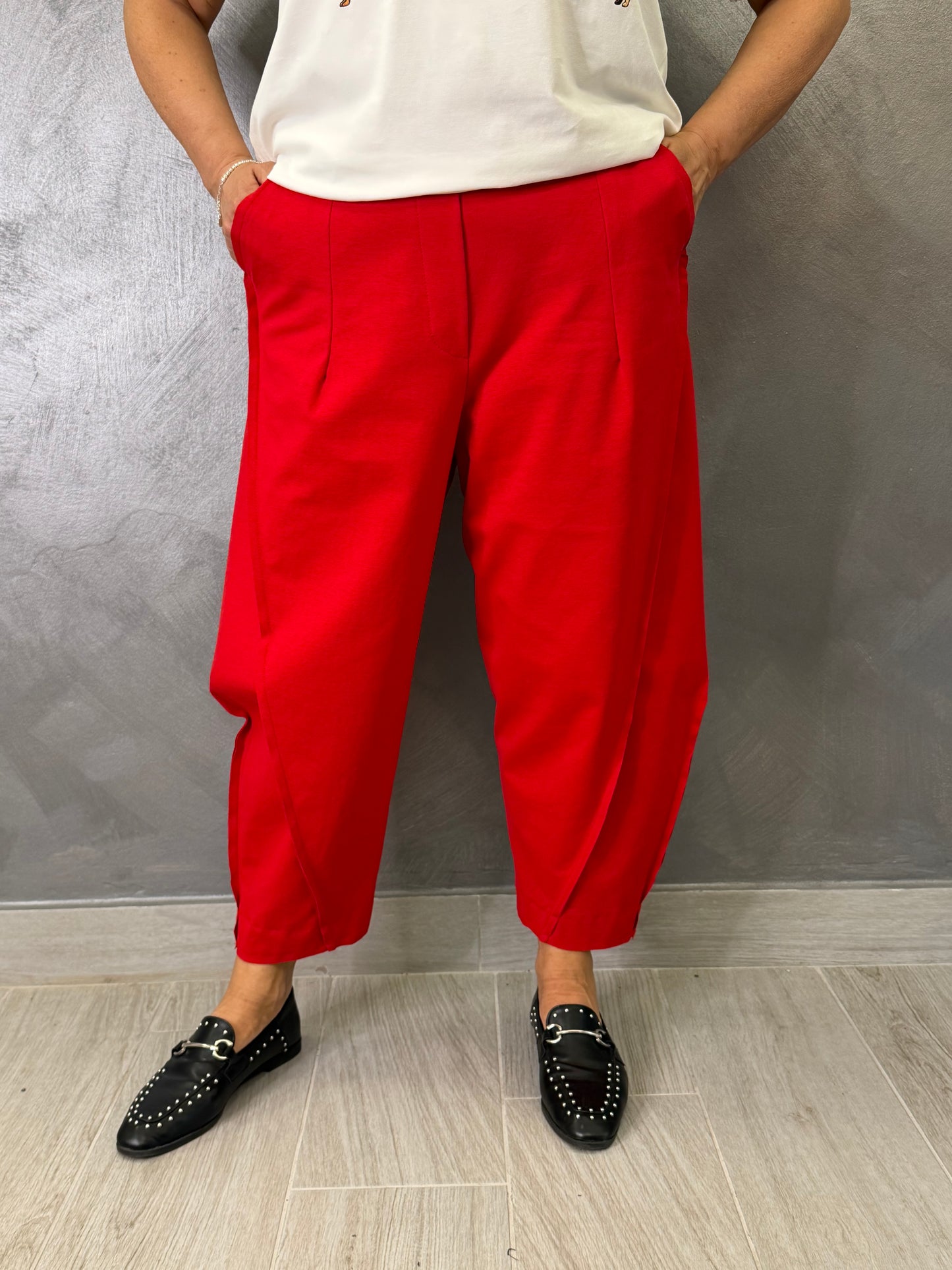 Pantalone Wendy Balloon Rosso