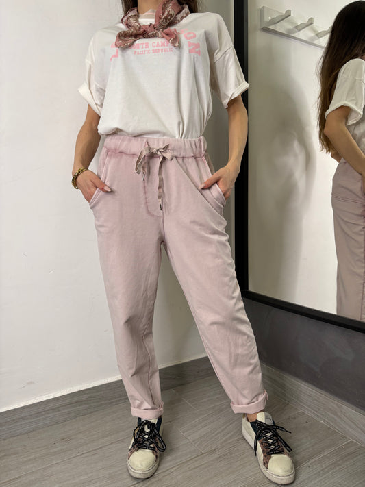 Pantalone Campus Rosa