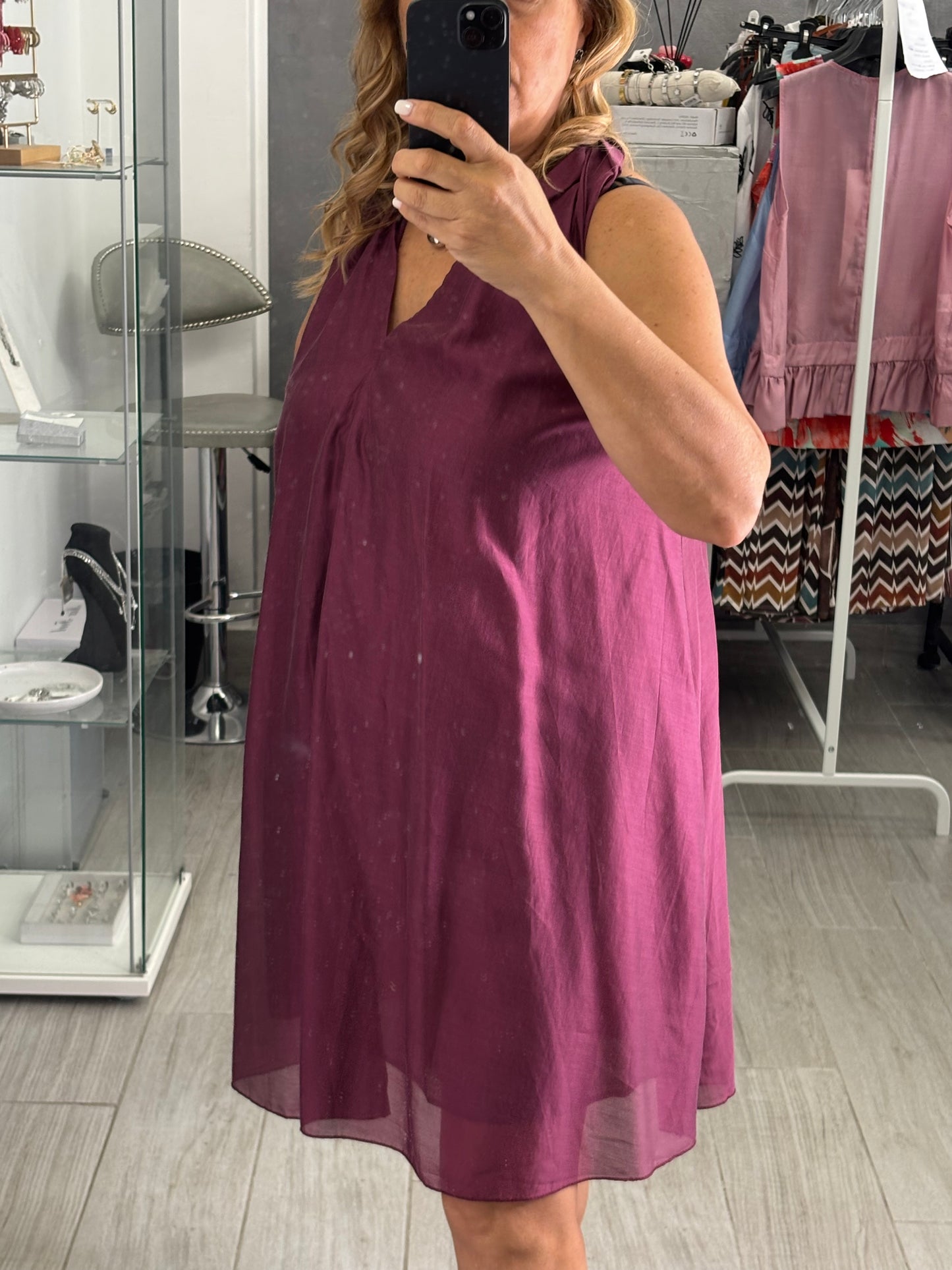 Abito Lara Bordeaux