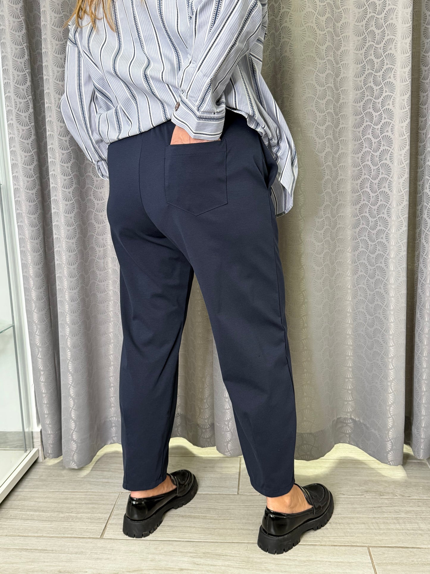 Pantalone Wendy Slim Blu