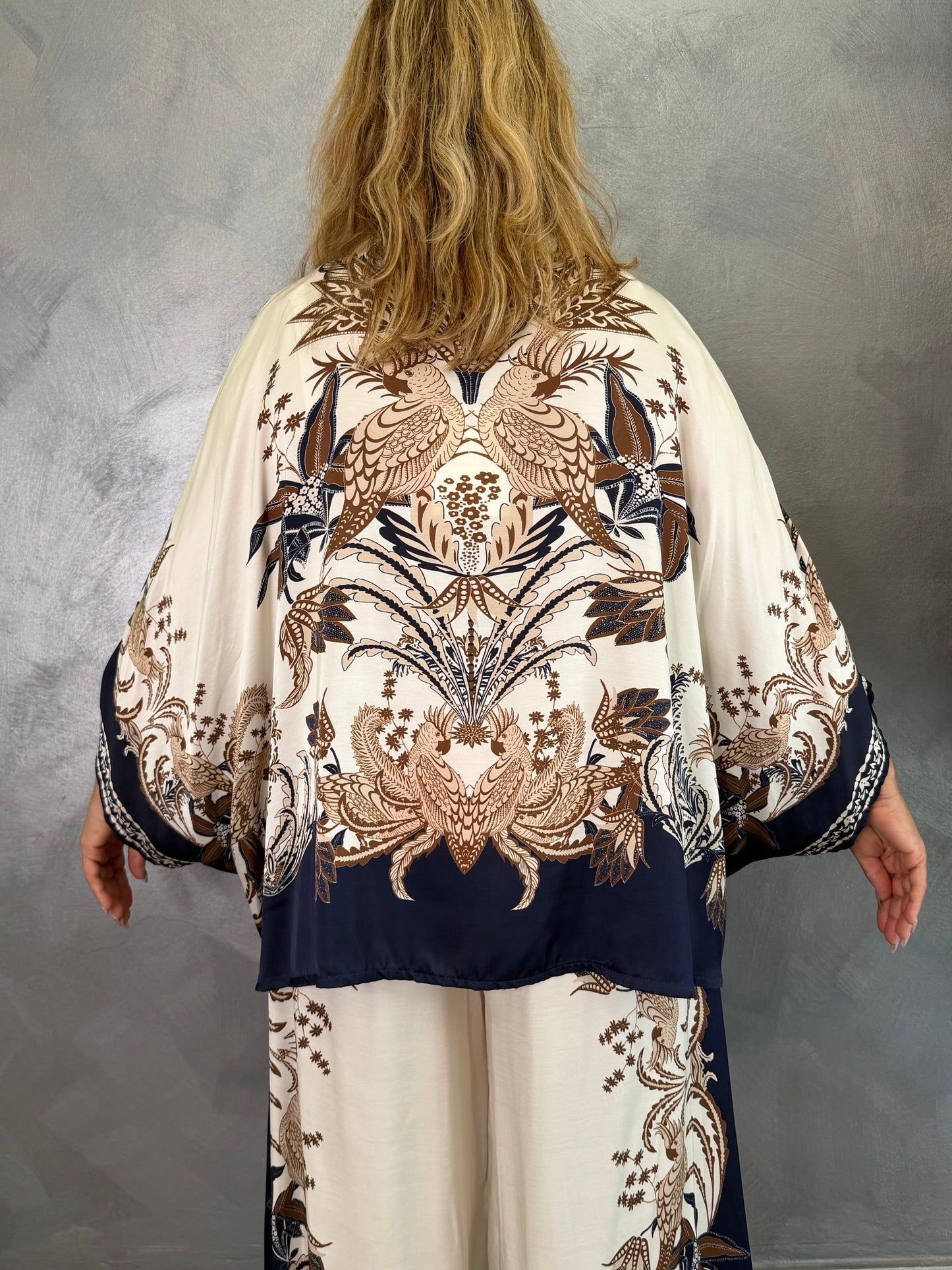 Camicia Nives Fantasia Blu