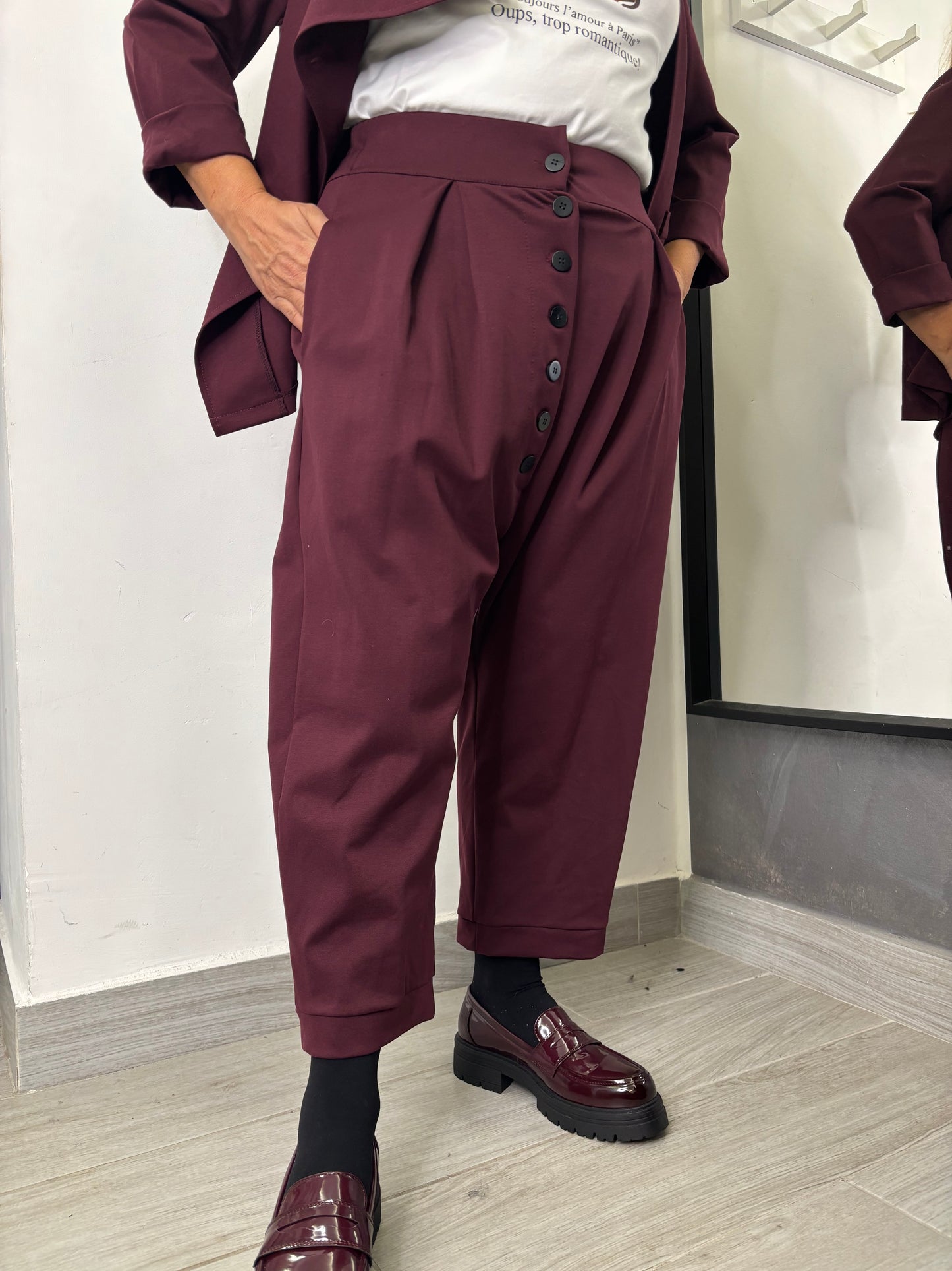 Pantalone Sun Milu’ Burgundi