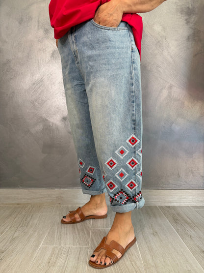 Jeans Wendy Rombi Rossi