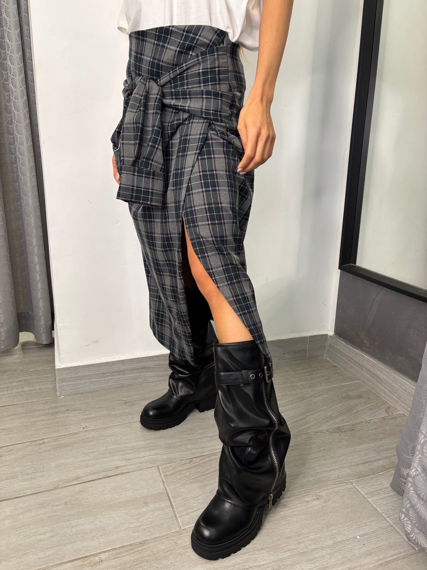 Gonna Tartan Camicia Vicolo