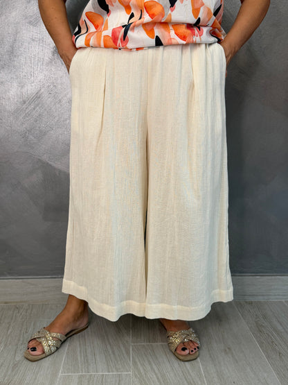 Pantalone Wendy Adele Beige