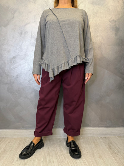 Maglia Aléa Uni Roches Grigia