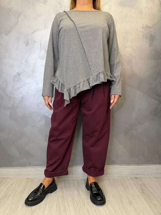 Maglia Aléa Uni Roches Grigia