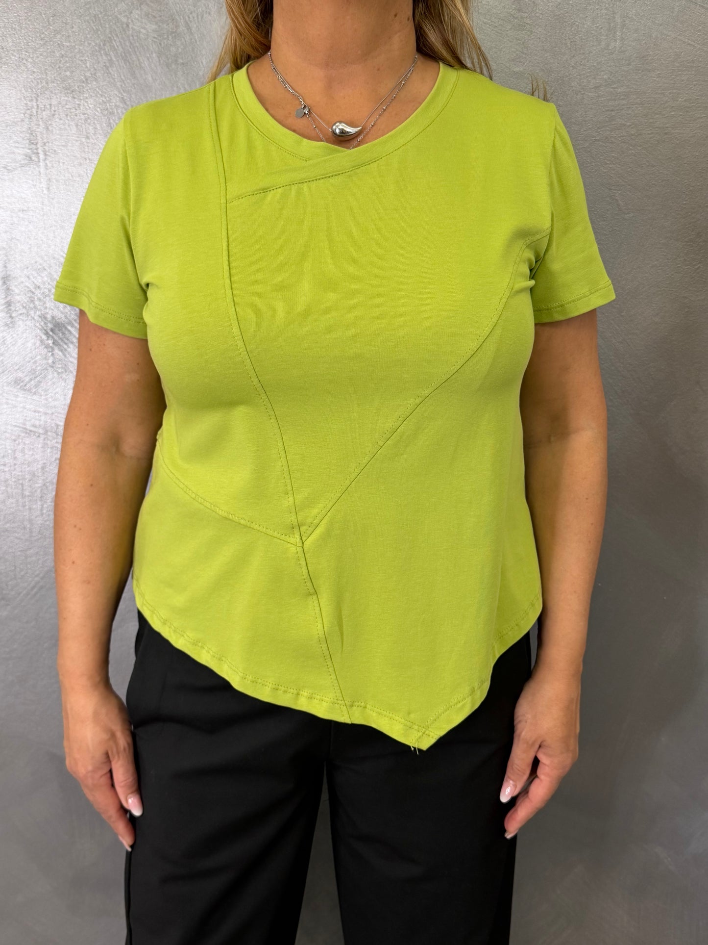 Maglietta 158C Aiscia Verde Lime