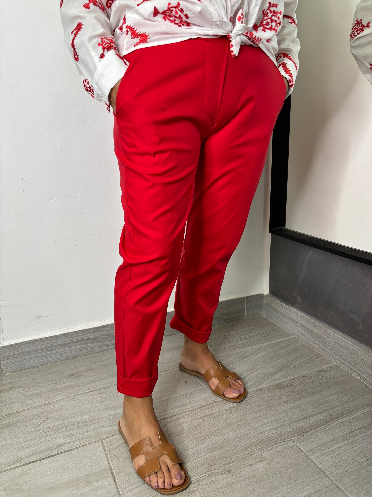 Pantalone Sun Rachele Rosso