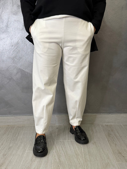 Pantalone Wendy Slim Bianco