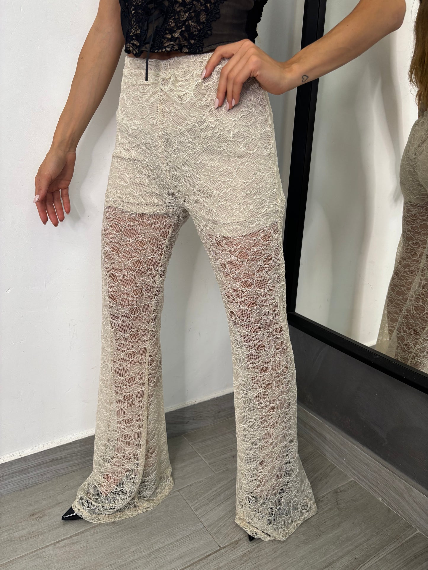 Pantalone Pizzo Burro Vicolo