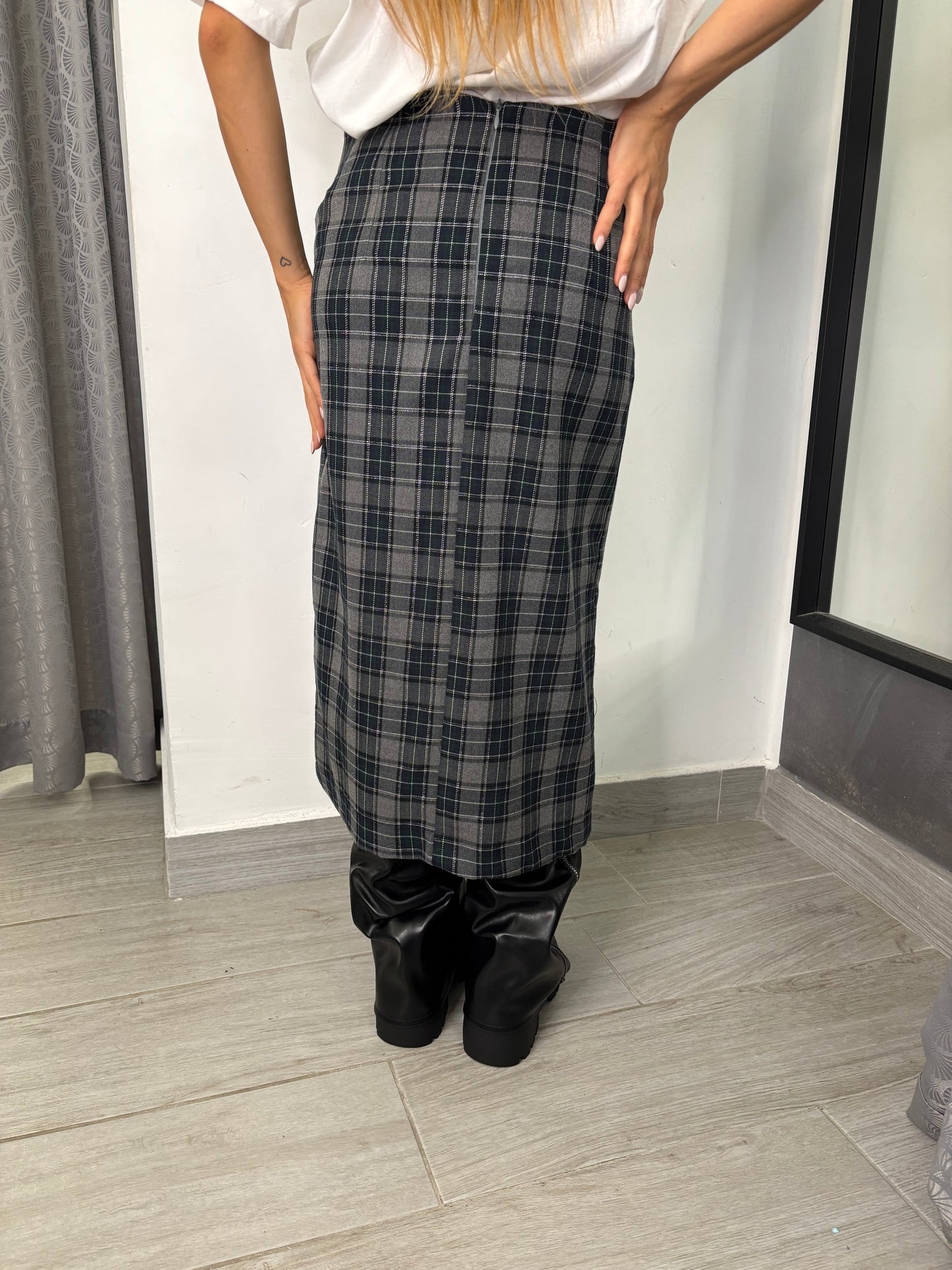 Gonna Tartan Camicia Vicolo