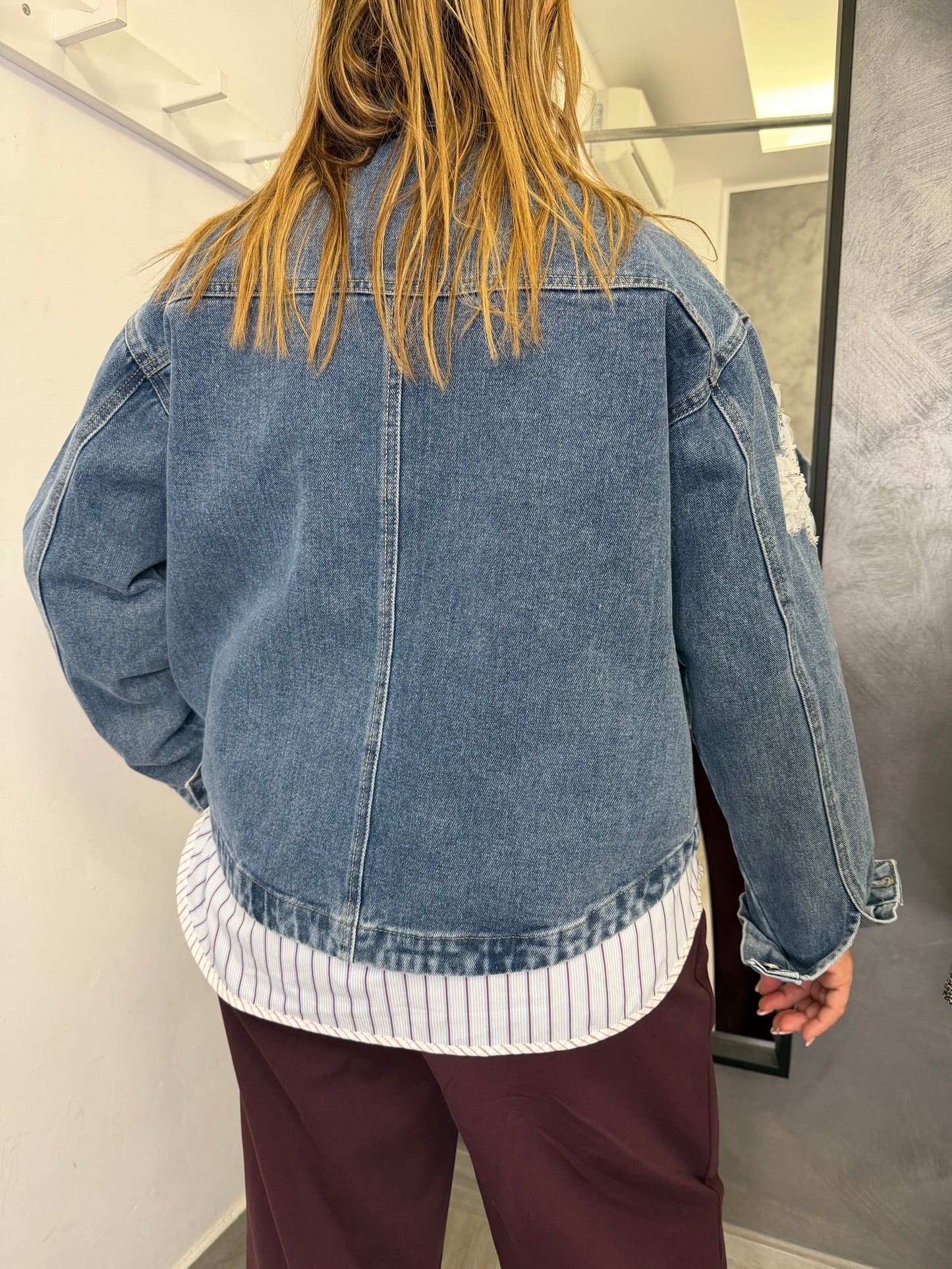 Giubbotto Jolanda Jeans Scuro
