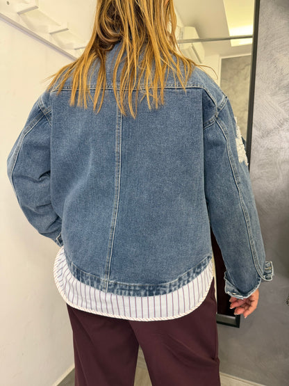 Giubbotto Jolanda Jeans Scuro