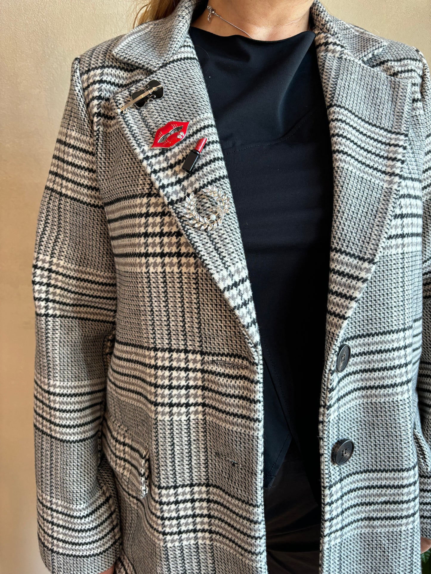 Giacca Glamour Grey