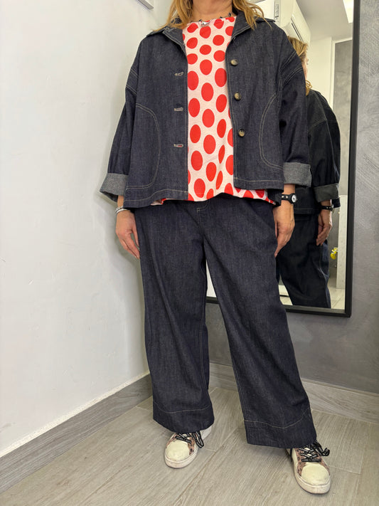 Pantalone Wendy Celyne Jeans Blu