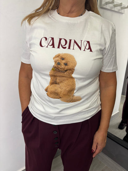 T-Shirt Barboncino Carina Lumina