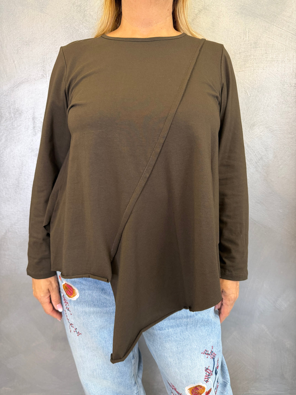 Blusa Wendy Sophie Marrone