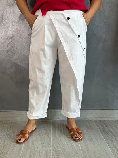 Pantalone 158C Daiana Summer Bianco