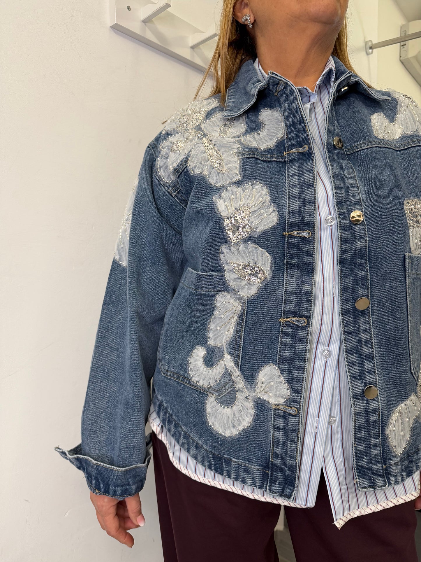 Giubbotto Jolanda Jeans Scuro