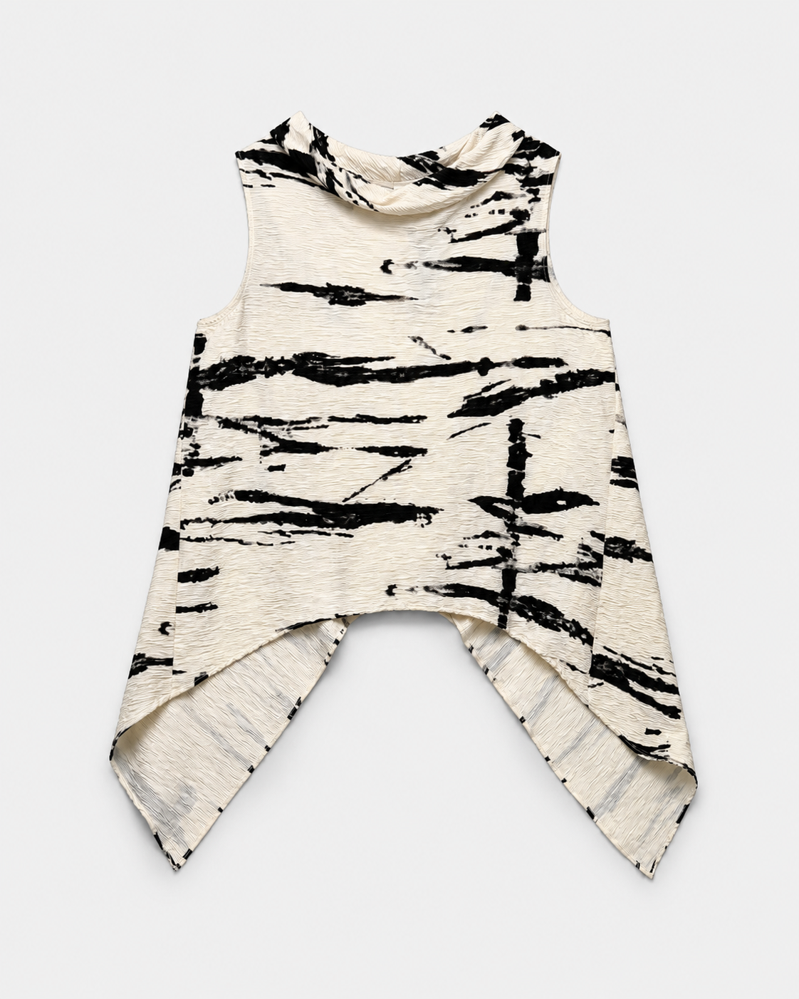 Top Wendy Onda Bianco/Nero
