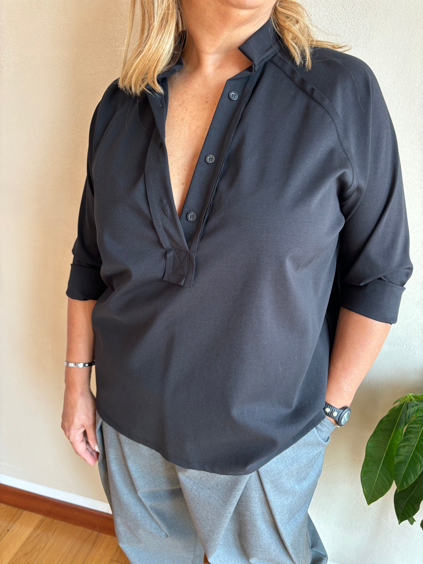 Camicia Wendy Corea Nera