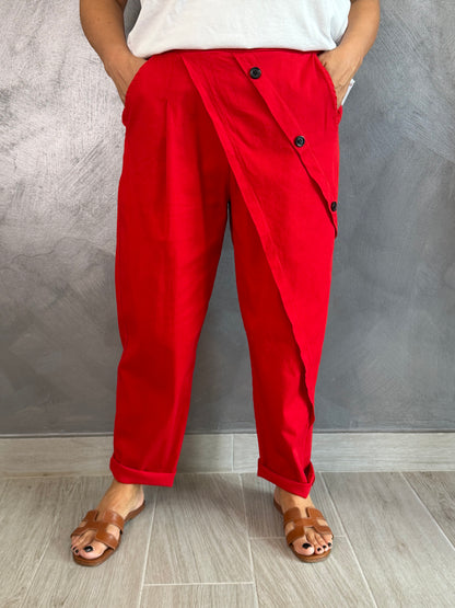 Pantalone 158C Daiana Summer Rosso