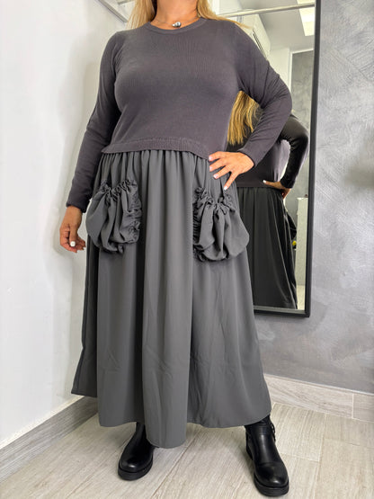 Abito Tabata Grigio