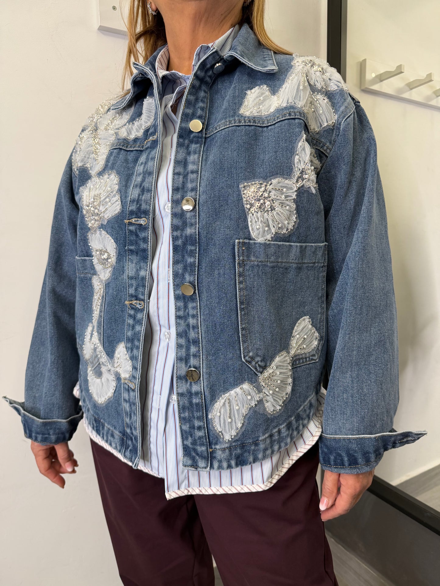 Giubbotto Jolanda Jeans Scuro