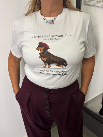 T-Shirt Bassotto Parienne Lumina