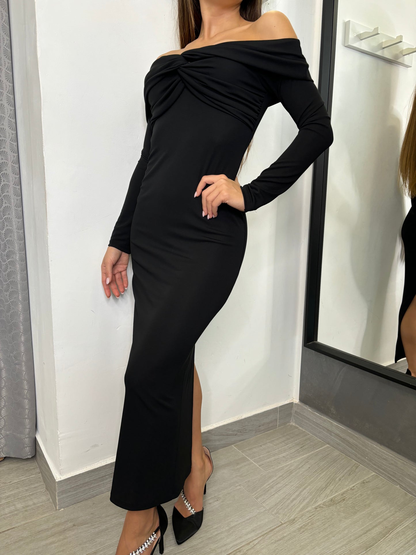 Abito Lungo Haveone Nero