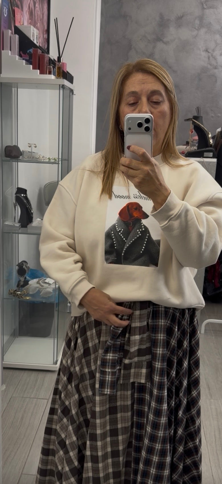 Felpa Timeless Mood Burro Vicolo