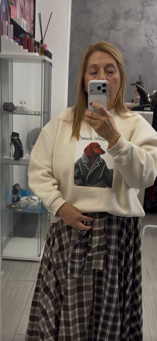 Felpa Timeless Mood Burro Vicolo