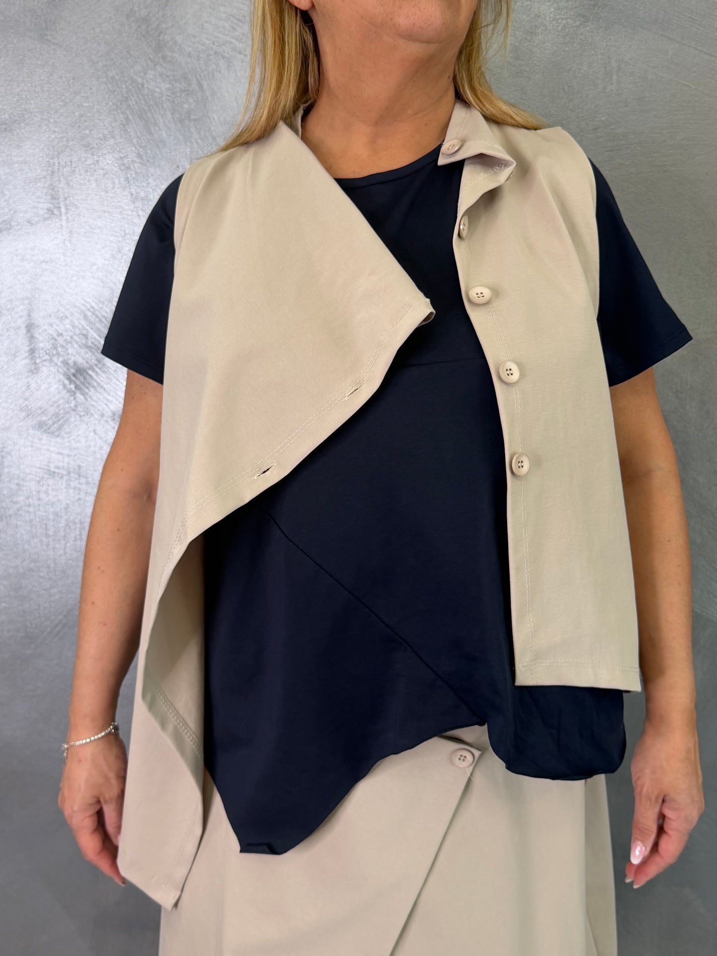 Gilet Aurea Beige