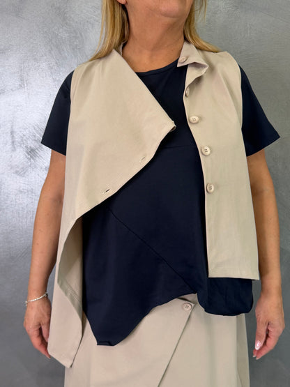 Gilet Aurea Beige