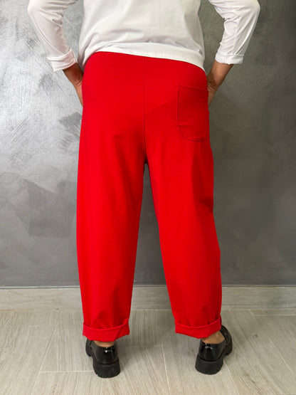 Pantalone 158C Sofia Rosso