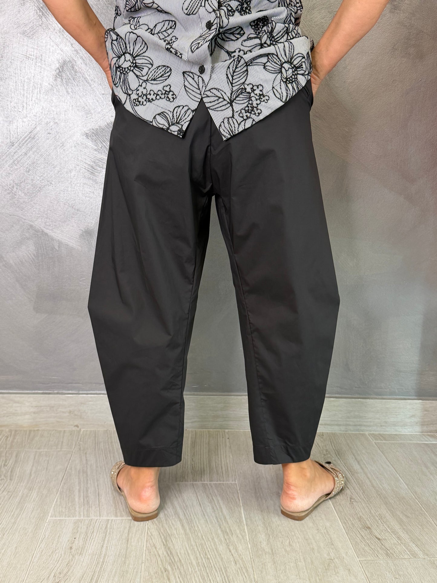 Pantalone Wendy Balloon Summer Nero